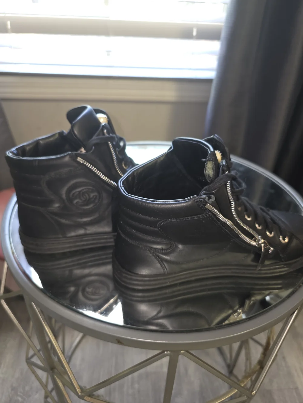 CHANEL authentic black